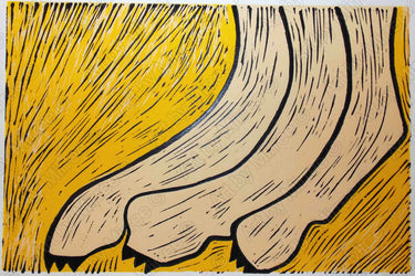 Extra Large Version Limited Edition Dingo Claws Girlcee Print by Mirree Contemporary Aboriginal Art